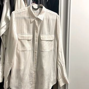 Equipment silk shirt xs